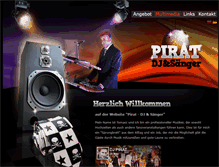 Tablet Screenshot of dj-pirat.com